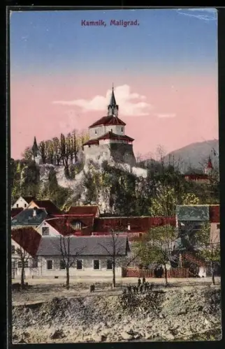 AK Kamnik, maligrad, Ortsansicht