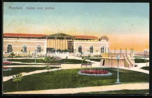 AK Port-Saïd, casino avec jardins