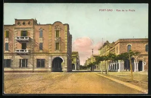 AK Port-Said, Rue de la Poste