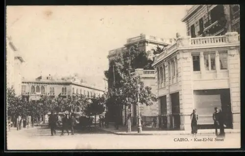 AK Cairo, Kasr-El-Nil Street