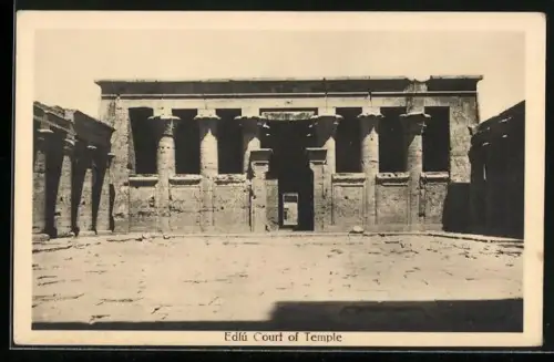 AK Edfou, Court of Temple