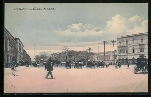 AK Alexandrie, Église Anglaise