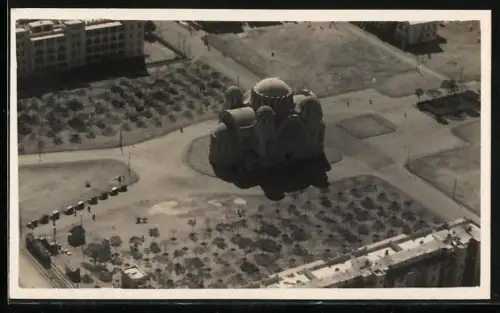 AK Heliopolis, Aerial view of Roman Catholic Church