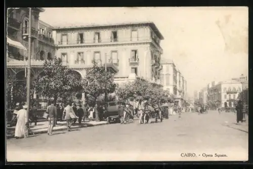 AK Le Caire, Place de l`Opera