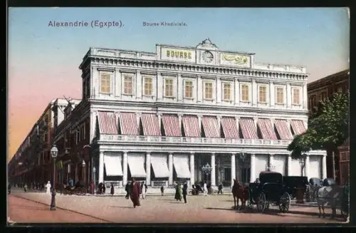 AK Alexandrie, Bourse Khediviale