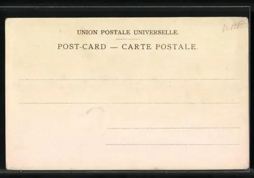 Künstler-AK Suez, Entrée du Canal