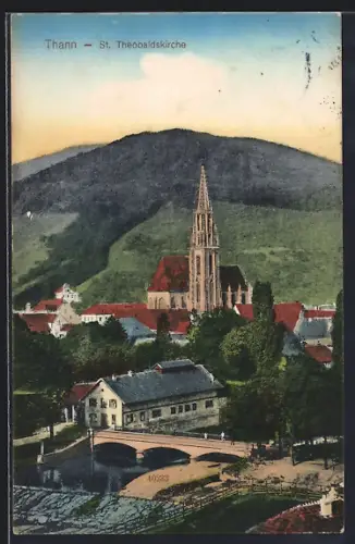 AK Thann, St. Theobaldskirche