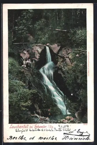 AK Gebweiler i. Els., Lauchenfall