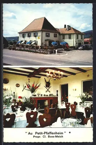 AK Colmar, Hôtel-Restaurant Au Petit-Pfaffenheim, Propr. Cl. Bass-Meich
