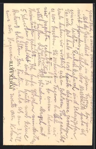 AK Colmar, Bartholdi-Denkmal