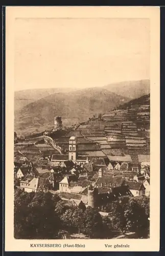 AK Kaysersberg /Haut-Rhin, Vue générale