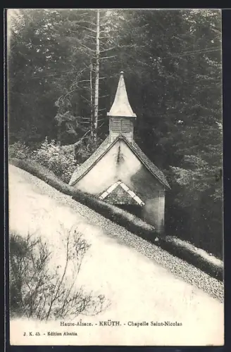 AK Kruth, Chapelle Saint-Nicolas dans la forêt