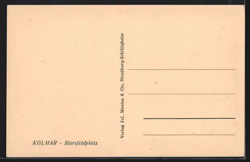 AK Kolmar, Marsfeldplatz