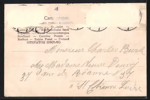 AK Mulhouse, Entrée de la ville avec vue sur les bâtiments historiques et la place centrale