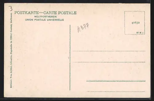 AK Mulhouse, Place de la forêt noire avec Tribunal régional et Tribunal cantonal