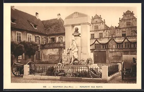 AK Rouffach /Haut-Rhin, Monument aux Morts