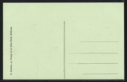 AK Murbach /Haut-Rhin, Panorama de l`Abbaye vu de « Petit Paradis »