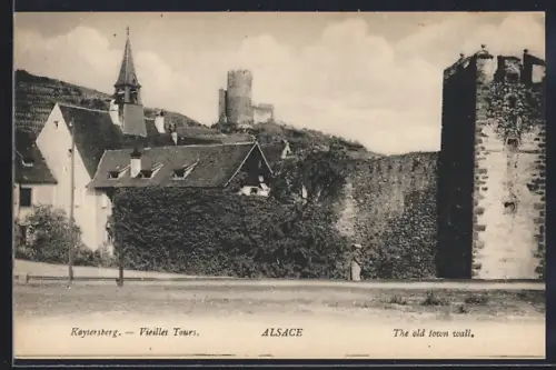 AK Kaysersberg, Vieilles Tours et ancienne muraille de la ville