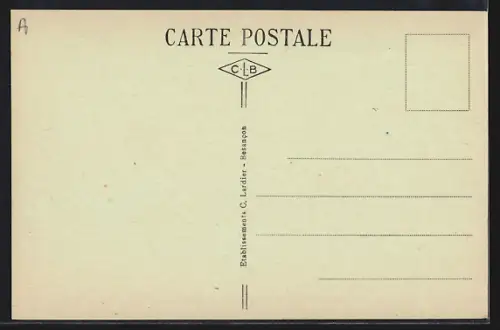 AK Husseren-Wesserling, Vue générale de la vallée de la Thur