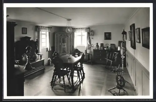 AK Schnait im Remstal, Weinstube im Silcher-Museum