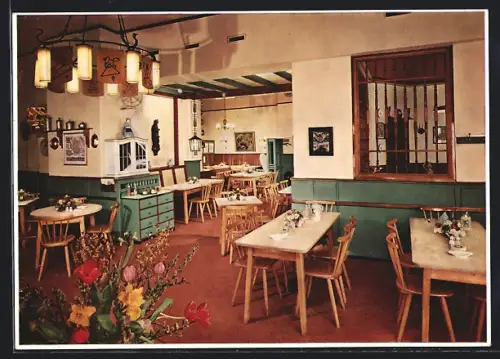 AK Bremen, Löwenbräu Gasthaus Münchner Kindl, Knochenhauerstrasse 10-12