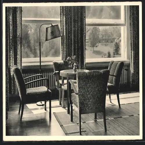 AK Heidelberg / Neckar, Lesesaal im Kümmelbacherhof