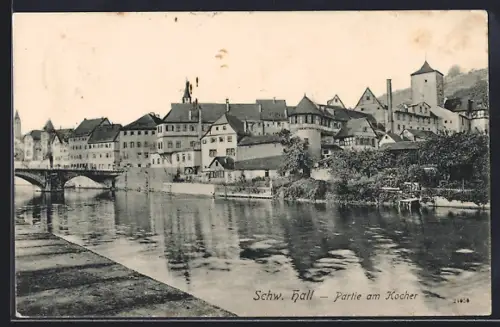 AK Schwäbisch-Hall, Partie am Kocher