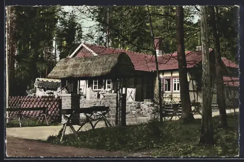 AK Oberthulba, Pension und Café Jagdhaus Waldfried, Bes. Peter Noelte