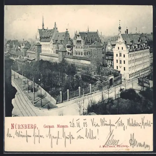 AK Nürnberg, Germanisches Museum