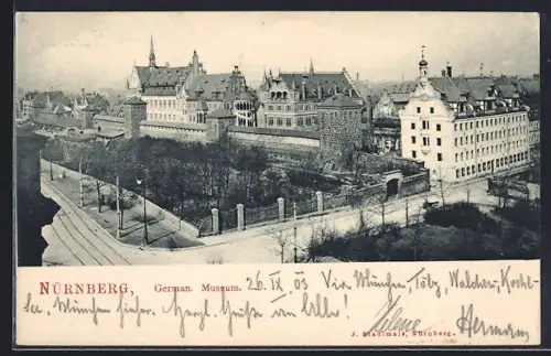 AK Nürnberg, Germanisches Museum