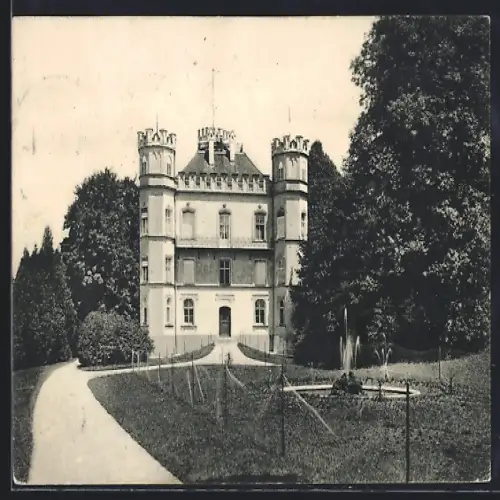 AK Berg / Starnberger See, Schloss Berg