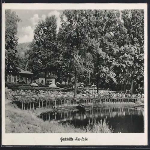 AK Berlin-Wannsee, Gaststätte Moorlake, Inh. Alfred Braumann