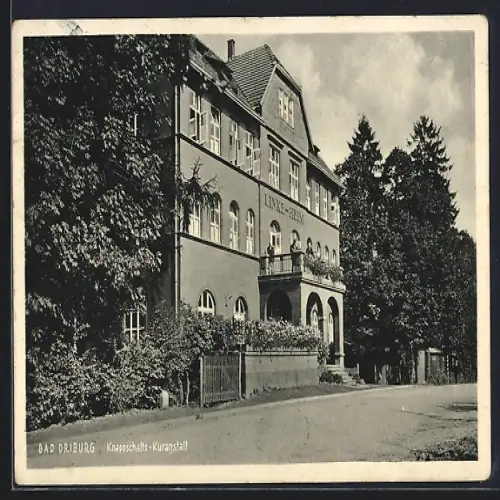 AK Bad Driburg, Knappschafts-Kuranstalt