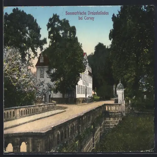 AK Corvey, Gasthaus Dreizehnlinden
