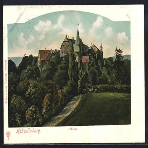AK Hohenlimburg, Blick aufs Schloss