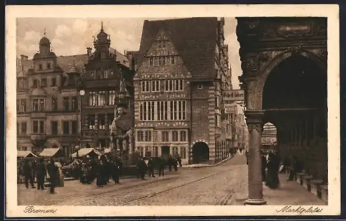 AK Bremen, Marktplatz