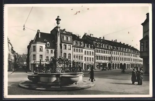 AK Saarbrücken, St. Johanner Markt