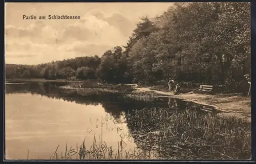 AK Berlin, Partie am Schlachtensee