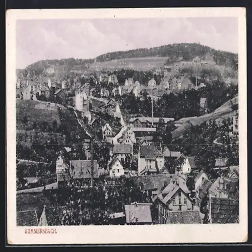 AK Gummersbach, Blick auf den Ort