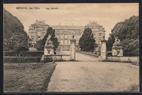AK Brühl b. Köln, Kgl. Schloss