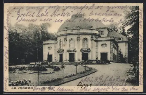 AK Bad Oeynhausen, Partie am Kurtheater