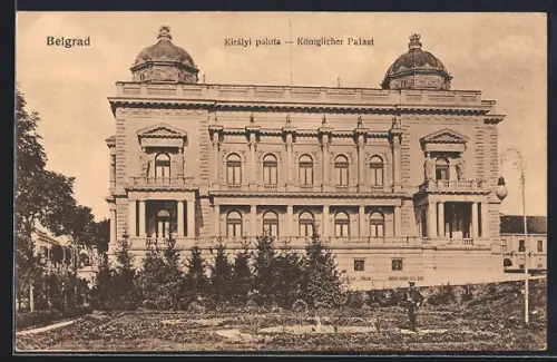 AK Belgrad, Königlicher Palast