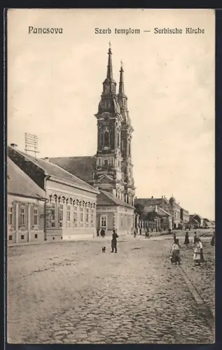 AK Pancsova, Serbische Kirche