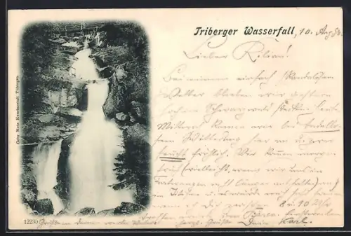 AK Triberg, Triberger Wasserfall