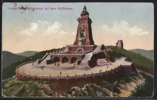 AK Kyffhäuser, Kaiser Wilhelm-Denkmal