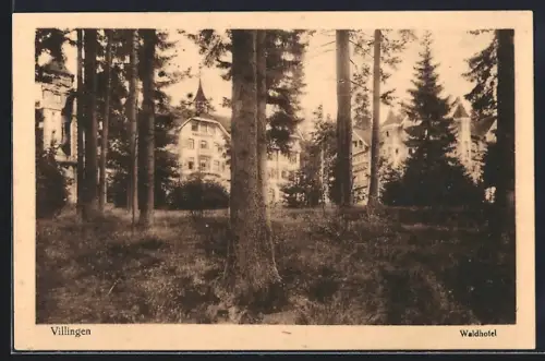 AK Villingen / Baden, Waldhotel