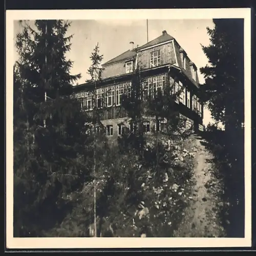 AK Möhrenbach i. Thür. Wa., Nationale Gedenkstätte, Gebäudeansicht