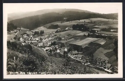 AK Vesser /Thür., Teilansicht mit Strassenpartie