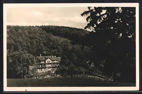 AK Rastenberg /Thür., Finneck, Ortspartie