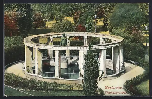 AK Karlsruhe, Stephanbrunnen